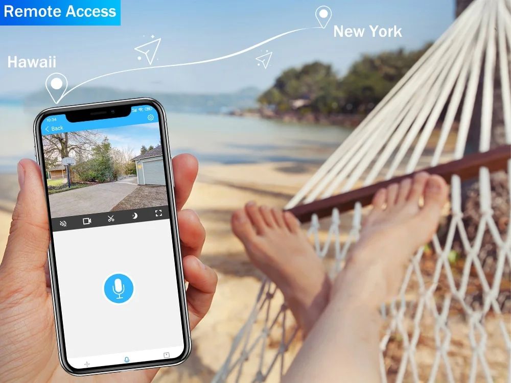 YOOSEE HD IP Camera 3MP 5MP WiFi PTZ Camera Outdoor Security Wifi Camera Motion Detection Auto Tracking Two Way Audio IP Camera