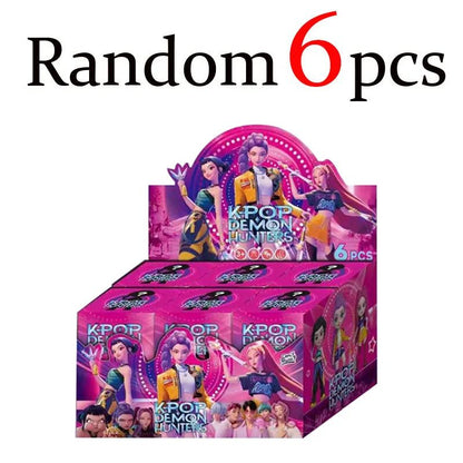 2025 Hot Anime KPop Devil Hunter Boneca de Vinil Rumi Mira Zoi Personagem Máscara de Vinil Blind Box Enfeite de Brinquedo Presente de Aniversário