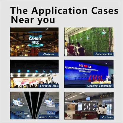 42CM/52CM/56CM/65CM 3D Holographic LED Fan Display for Advertising/Shop/Wedding High Brightness Custom Logo DIY Projector