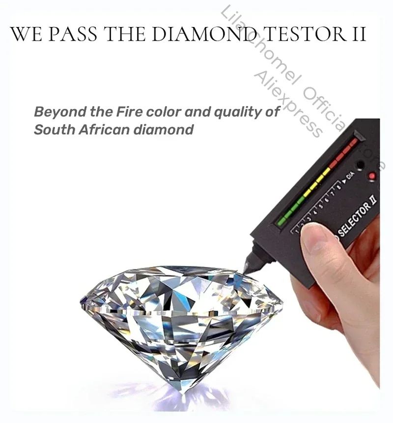 Girl Friend Birthday Gift 18K White Gold 0.5/1/2CT Oval Moissanite Diamond Earplug Earrings PT950 Platinum Women Valentine's Day