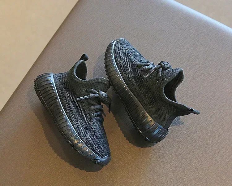 Baby Shoes Kids Sneakers Spring Summer Sandals Fluorescent Sole Sports Tennis Running Casual Flats Breathable Boys Girls Shoes