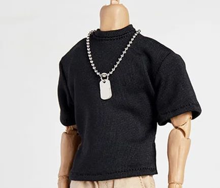 1/12 Scale Male Casual Zippered Hoodie Vest Pants Clothes Set Loose Short Sleeves T-Shirt Shorts Fit 6" Action Figures Body Doll