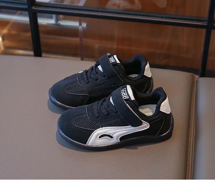 Children Sneakers Autumn New Soft Sole Lightweight Non Slip Girls Running Shoes Fashion Cross Tied Comfortable Boys Casual Shoes