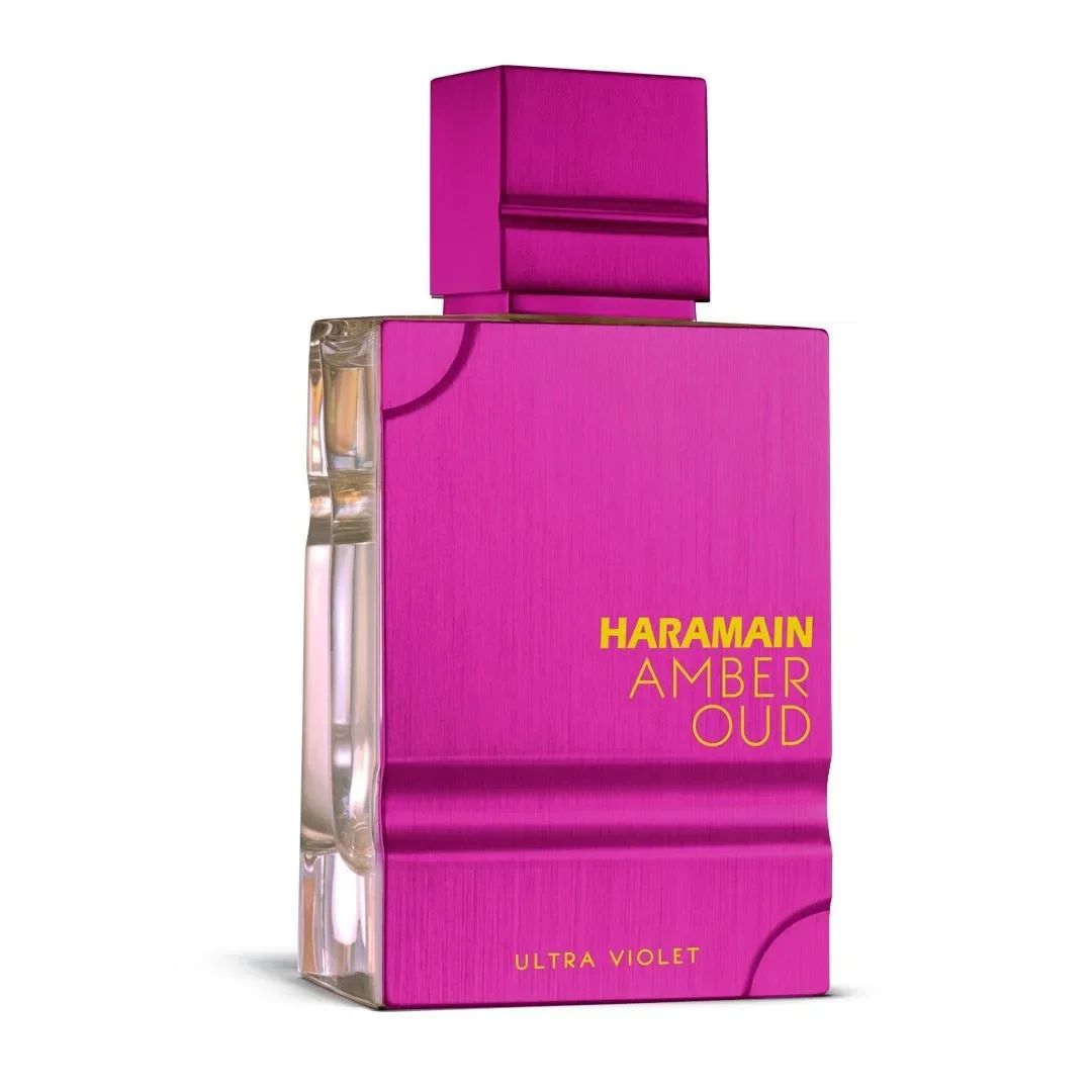 Al Haramain Amber Oud Ultra Violet Eau De Parfum 2.0oz 60ml – Floral Amber Oriental Unisex Perfume Gift for Halloween Christmas