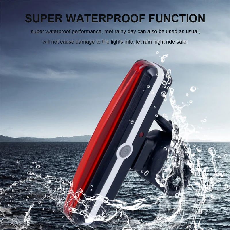 BUCKLOS Bike Light COB Front Rear Bicycle Lights LED Rechargeable Mountain Road Bicycle Lamp MTB Tail Light Cycling Flashlight