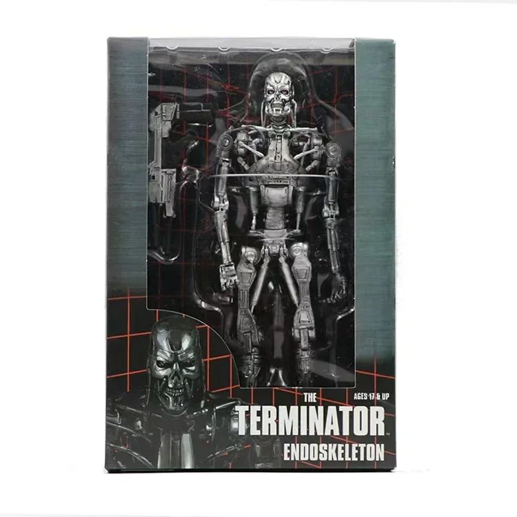 NECA Terminator T-800 Endoskeleton PVC Action Figure | In Stock Fast Ship Birthday Holiday Gift Decor