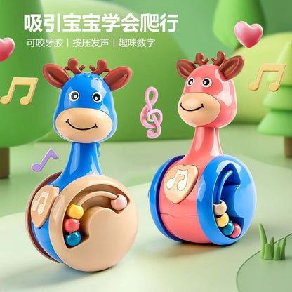 Brinquedos Roly-Poly para Bebês de 6 a 12 Meses, Brinquedos Gangorra para Meninos e Meninas - Perfeito para Aprender a Engatinhar e Educação Infantil