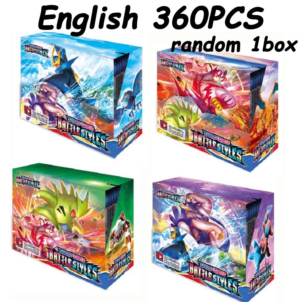 ?Mais Recente 324 Peças Cartas Pokémon Sol & Lua XY Evoluções Caixa de Booster Pokémon Brinquedo de Cartas Colecionáveis para Crianças?