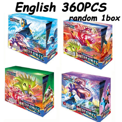 ?Mais Recente 324 Peças Cartas Pokémon Sol & Lua XY Evoluções Caixa de Booster Pokémon Brinquedo de Cartas Colecionáveis para Crianças?