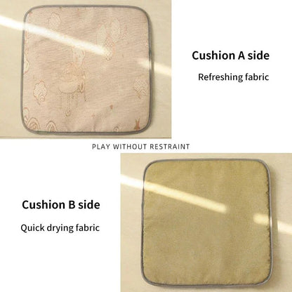 Cama Toca para Pets Removível Sofá Cesta para Gatos de Lona Casa Semiaberta para Gatos Toca Caverna para Cães Cama para Gatos para Decoração de Quarto Suprimentos para Pets