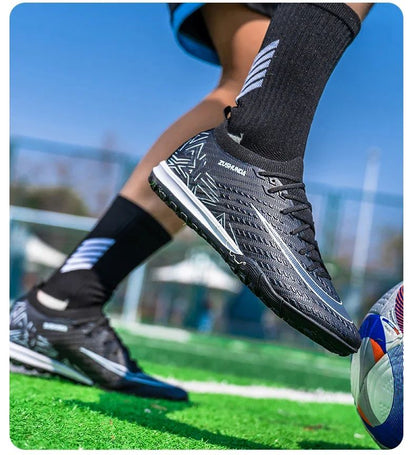 TF/FG Men Soccer Shoes Society Professional Football Field Boots Original Comfortable Top Quality Cleats Football Shoes Tenis