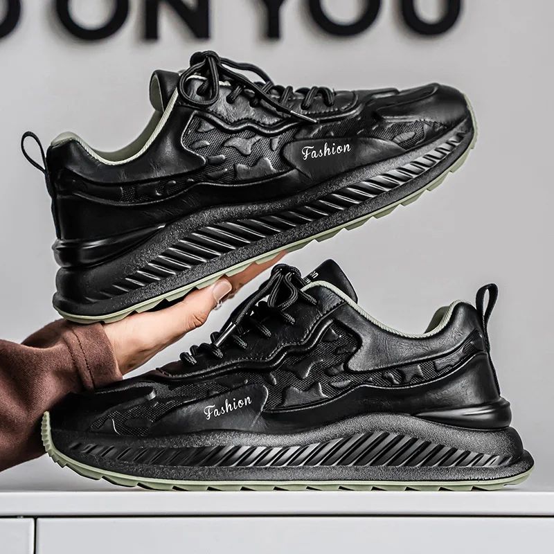 Men casual sports shoes comfortable walking shoes simple and versatile men shoes sneakers