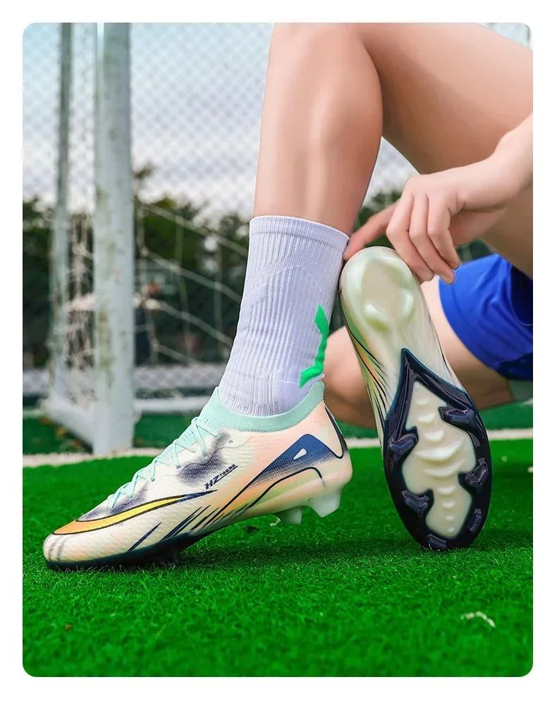 Soccer Shoes For Men Society Indoor High Quality Football Boots Cleats Professional Grass Training Studded Football Shoes Unisex