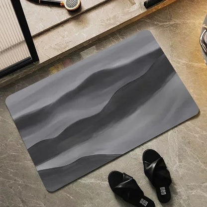 Quick Dry Bath Mats Super Absorbent Rug Bathroom Non Slip Bath Rug Toilet Carpet Front Entrance Door Mat Tapetes De Baño