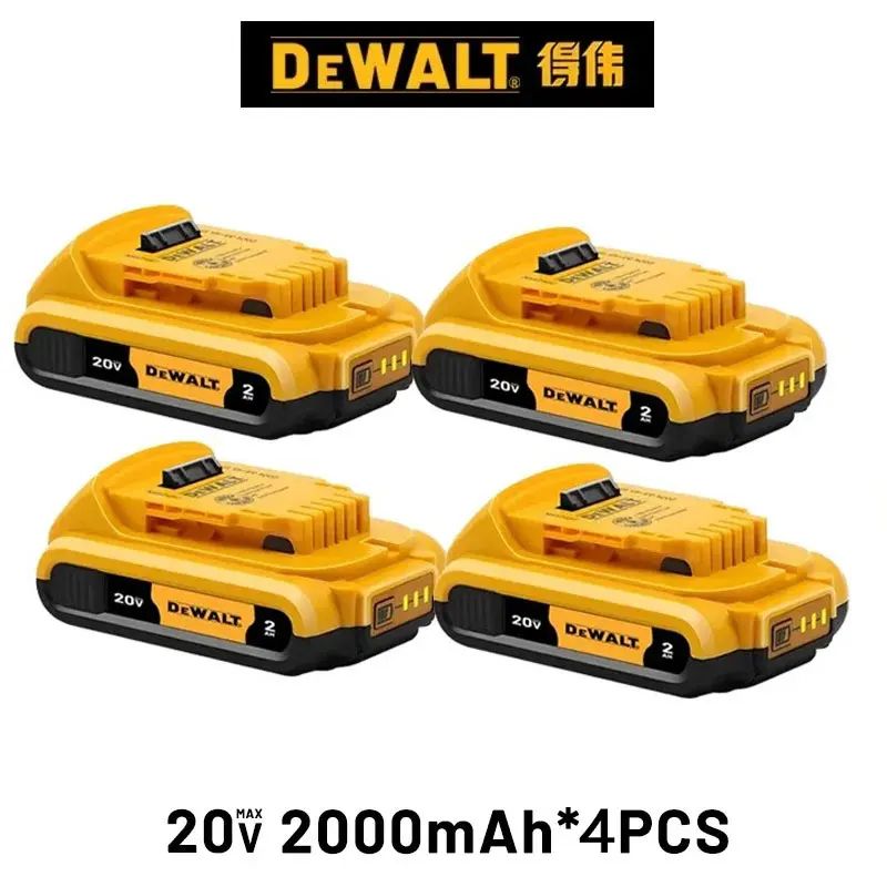DEWALT Bateria 20V 6AH recarregável de íon de lítio carregador DCB118 Parafusadeira Furadeira Elétrica sem escovas DCD805 ferramenta elétrica
