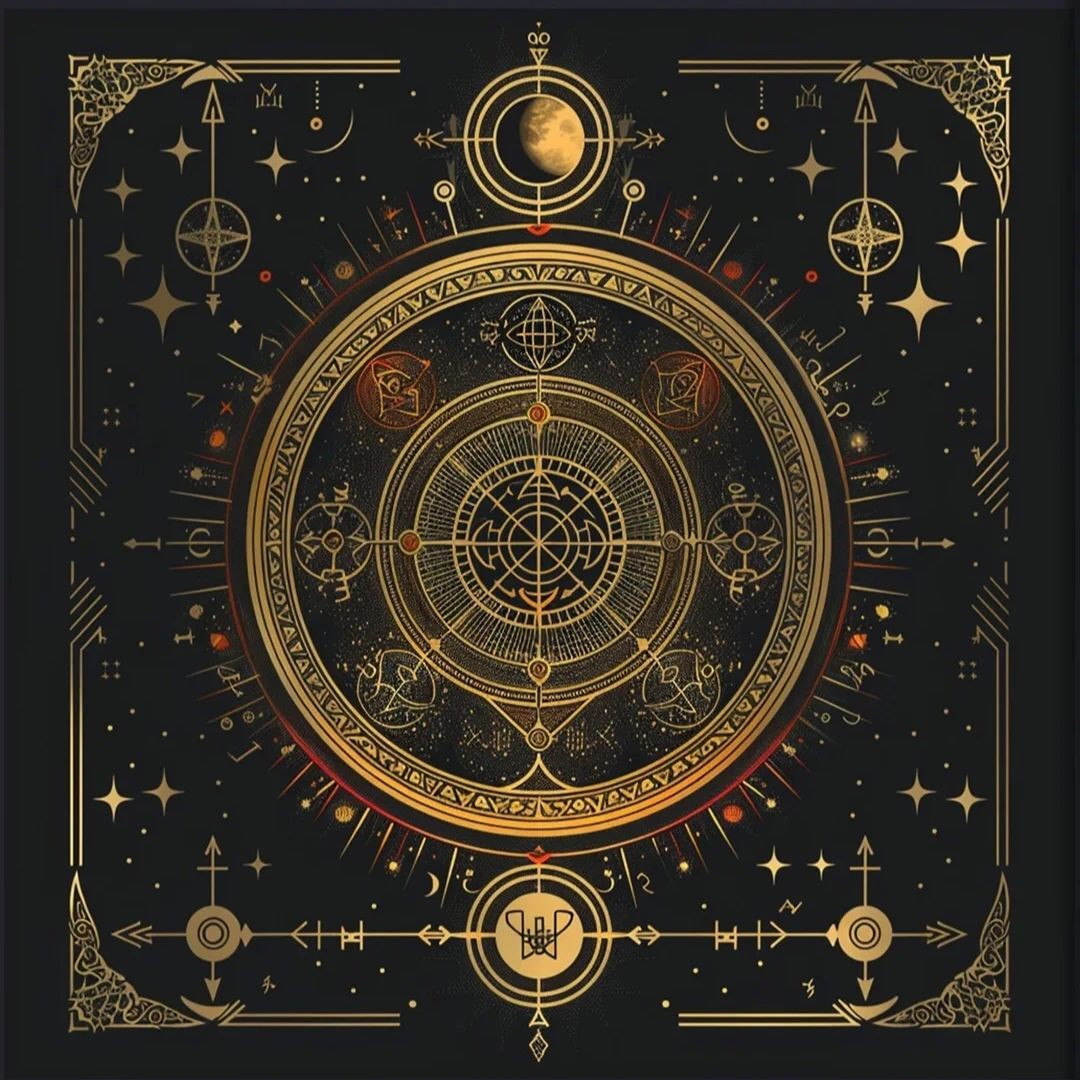 Suede Velvet Tarot Tablecloth Rune Divination Altar Tarot Patch Table Cover For Magicians Daily Board Games Card Pad