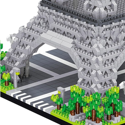 Paris Torre Eiffel Arquitetura Brinquedo de Blocos de Construção Exquisito Souvenir e Presente Perfeito | Ideal para Desafiar e Educar
