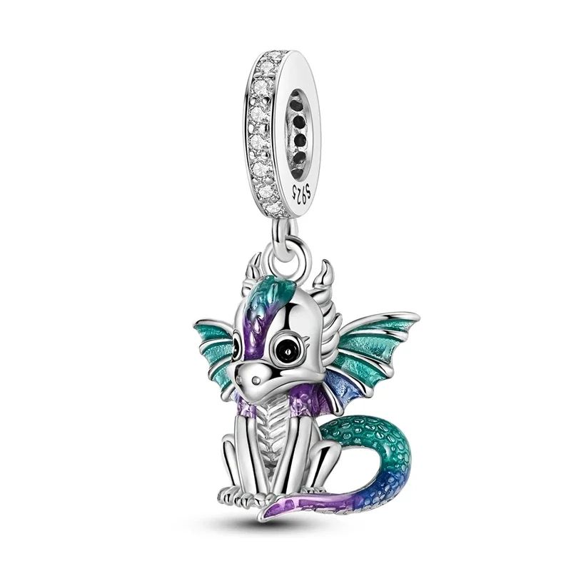 925 Sterling Silver Can Be Opened Pandant Easter Egg Charms Beads Fit Original Bracelet Making Fine Jewelry Women DIY Gift