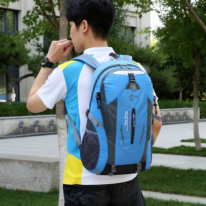Mochila Esportiva Masculina Feminina Mochila de Viagem ao Ar Livre Impermeável Mochila de Motocicleta Mochila Leve para Trekking Pesca Bolsa de Viagem