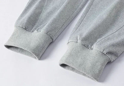 Calça esportiva masculina estampada de cintura, casual para rua, adequada para esportes ao ar livre e lazer, calça para corrida pura