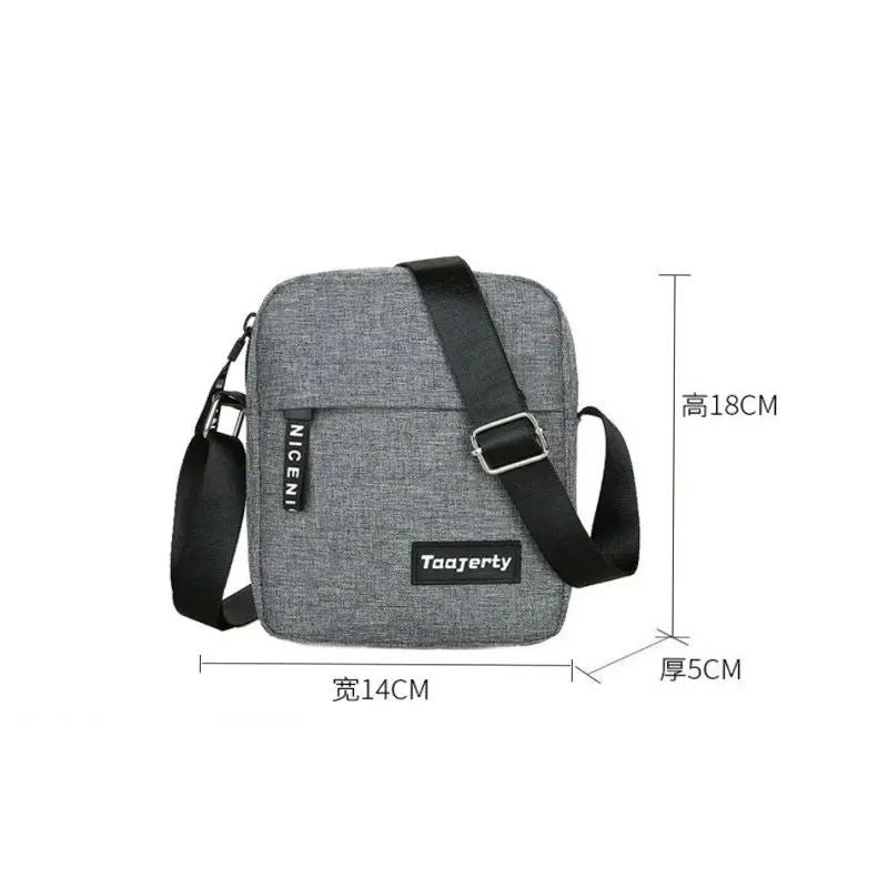 Casual Mini Crossbody Bag Small Men's Shoulder Bag Men Diagonal Small Backpack Light Messenger Phone Bag Boy Fanny Chest Pack
