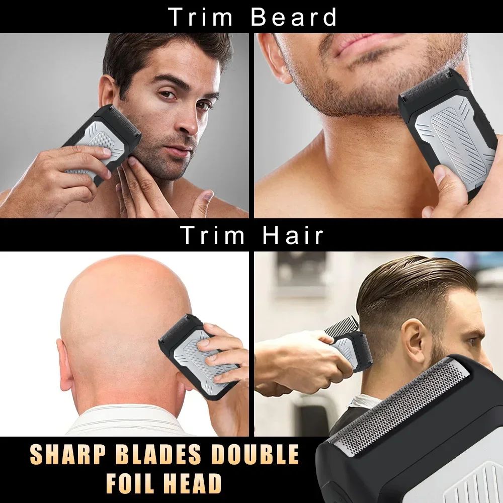 Original Fang Braun M606 Electric Razor Professional Shaver Portable Shaving Machine Mini Beard Trimmer Razor Shaver for Men