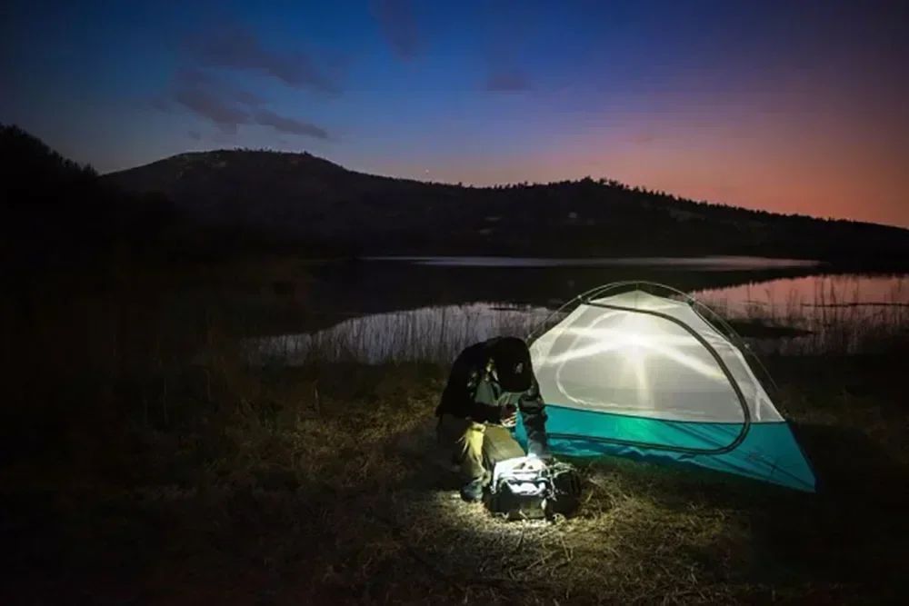 Portable Strong Light LED Flashlight Rechargeable Telescopic Zoom Torch Safety Emergency Light for Outdoor Camping Cycling Lamp