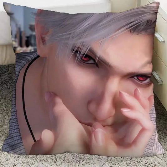 Game Love and Deepspace Sylus Pillow and Pillowcase Double Sided Pattern Throw Pillows 40x40cm