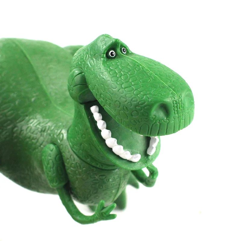 Disney Toy Story 4 Rex O Dinossauro Verde 22cm Figuras de Ação em PVC Mini Bonecos de Modelo com Pernas Articuladas Brinquedos Para Presente de Criança