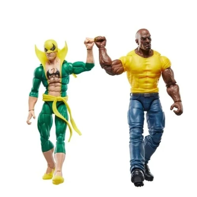Versão Original do gibi Marvel Legends 85th Anniversary Iron Fist e Luke Cage Figura de Ação Anime 1/12 Figura Colecionável Retrô