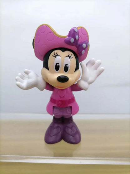 Disney Steamboat Willie Mickey Mouse Anime Figure Model Toys Cake Desktop Decoration Collectible Dolls Toys Gifts for Children