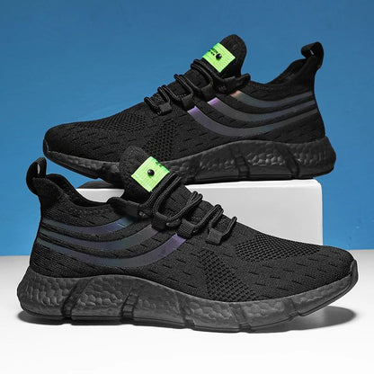 Tênis Esportivo Masculino Casual Leve Respirável Antiderrapante Calçados para Corrida e Caminhada ao Ar Livre Tênis Esportivo para Jogging