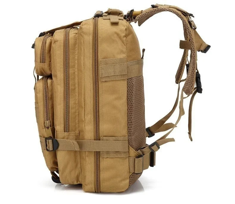 Mochilas Táticas 30/50L Masculinas para Viagem Sobrevivência ao Ar Livre Pacote de Assalto 3P EDC Molle para Caminhada Trekking Caça