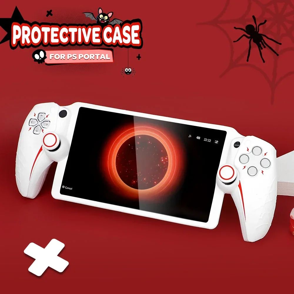 Replacement For PS 5 Portable PS5 Front Back Plates Case Limited Silicone Faceplate for PS Portal Shell Cover Accessories