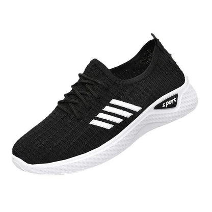 Old Beijing Cloth Shoes Women's 2025 Korean Edition Casual Sports Shoes Breathable, Lightweight, Soft soled Running Shoes