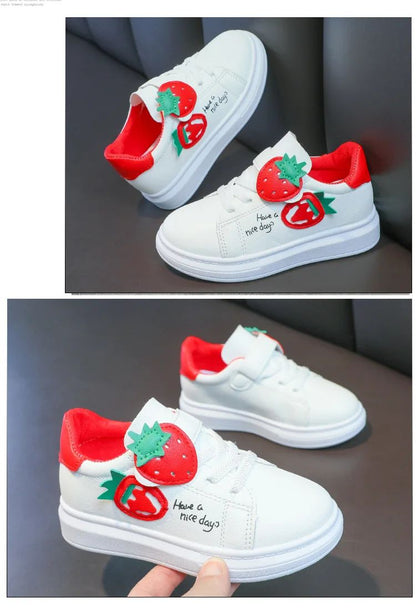 Children's Spring Autumn Sneakers Boys Breathable Comfortable Running Shoes Girls Fashion Sports Casual Soft-soled Non-slip Kids