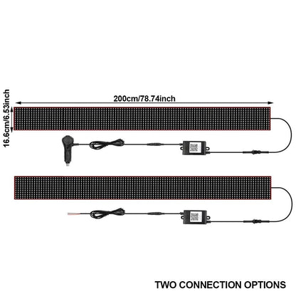 APP Remote Control Truck Car Devil Eye LED Pixel Panel Light Multi-Functional Decorative Lights For Board Windshield 12V 24V