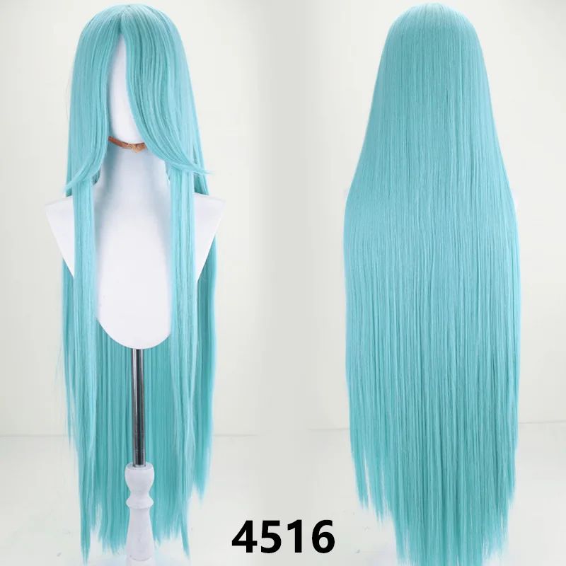Perucas sintéticas de cabelo rosa com volume de ar, seda de cabelo macia de alta temperatura, cabelo a granel, peruca longa, cacheada, de ondas grandes, lisa, para Cosplay