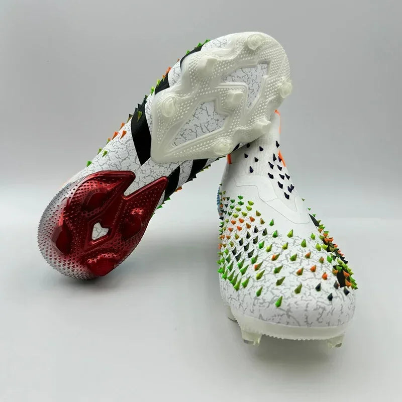 New Men Football Field Boots Professional Original Soccer Shoes Resistant Unisex Comfortable Ankle Cleats Football Shoes Outdoor