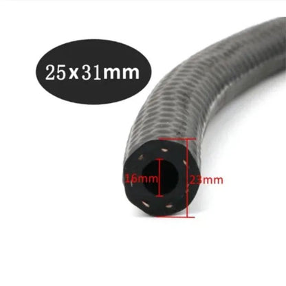 Mangueira de Borracha Resistente a Óleo Diesel de Gasolina Tubo de Carro 4 5 6 8 10 12 13 14 16 19 22 25mm de Diâmetro Flexível NBR Tubo de Borracha para Combustível