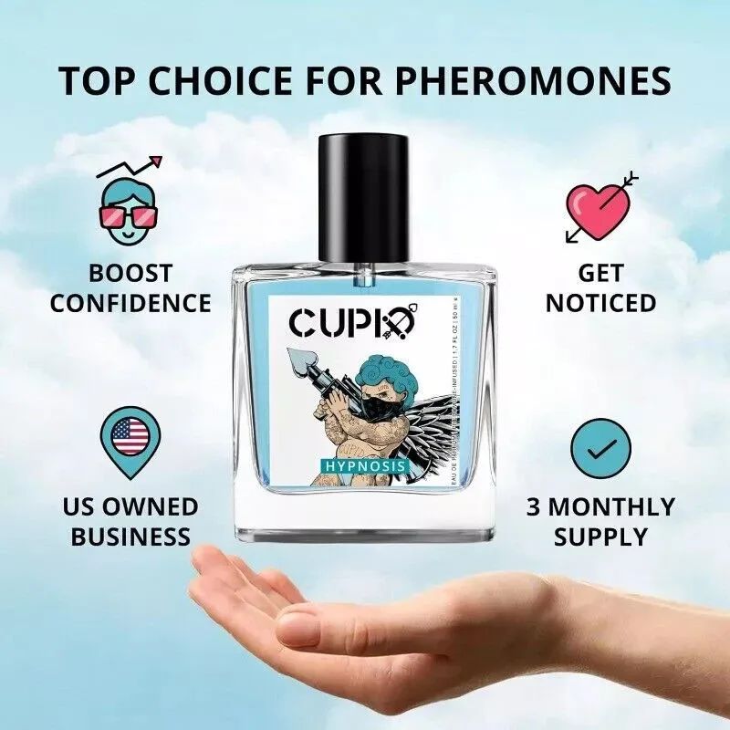Original Sealed EDP Hypnosis Cupid 2.0 Long Lasting Hypnosis Pheromone Fragrance Perfume Infused Cologne For Men For Women