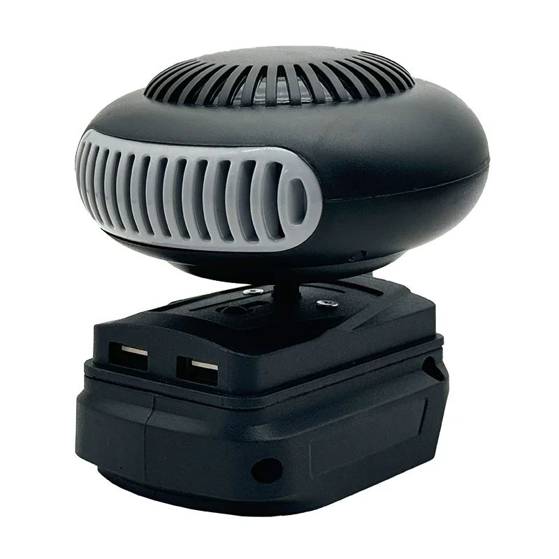 Portable Li-ion Battery Power Air Heater Blower Fan Heater Hot&Cold Wind Dual Mode for Makita for Bosch for DeWalt for Milwaukee