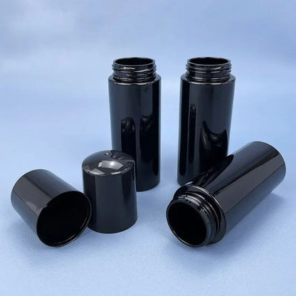 10/30/60PCS 60ml Plastic Pump Foam Bottle Fillable Mousse Facial Cleanser Foam Dispenser black Pump Bottle Empty Container