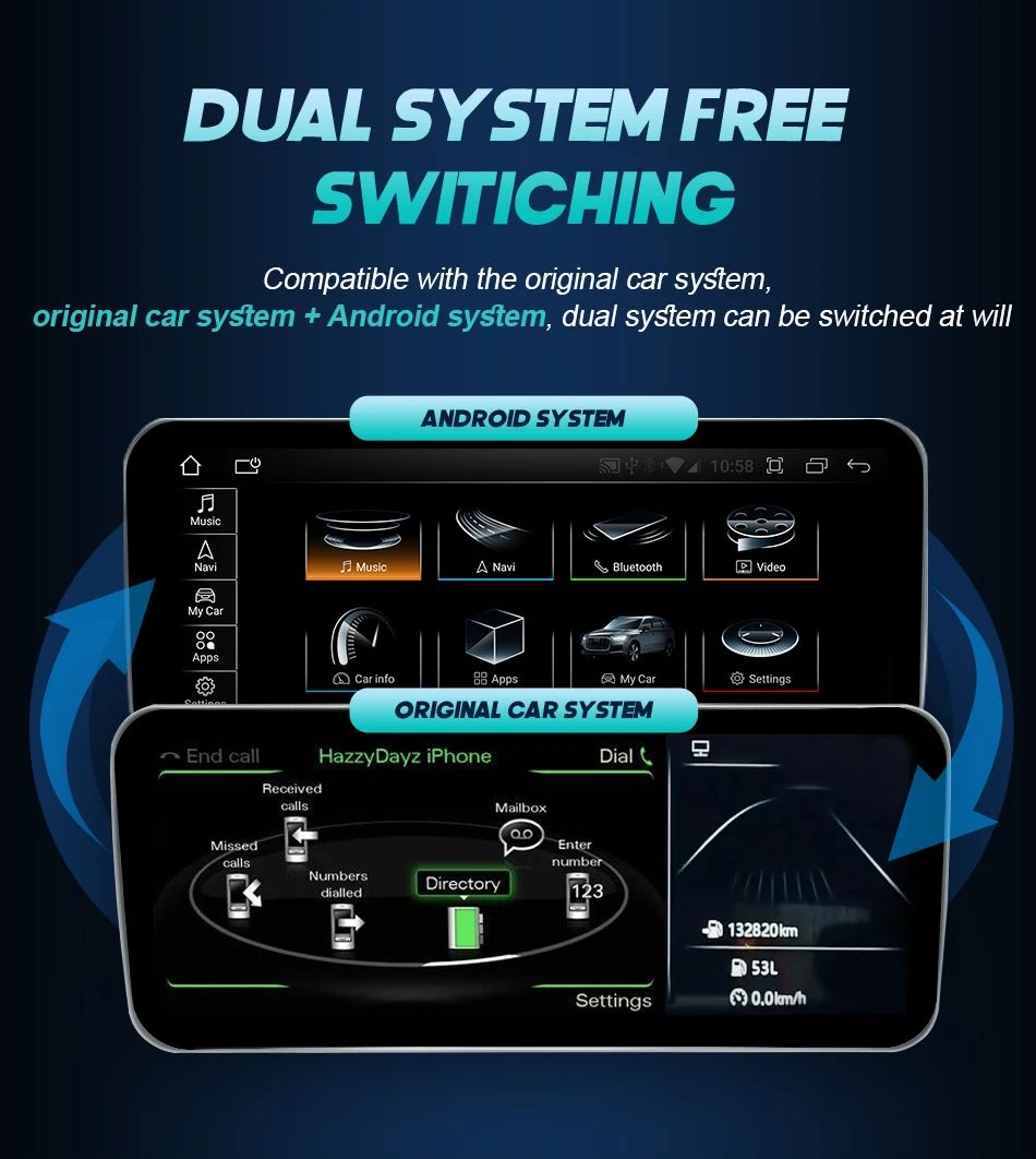 Tela sensível ao toque Android 14 Carplay de 12,3 polegadas para Audi A4 A5 Q5 B9 2016-2023, rádio estéreo de carro, reprodutor multimídia, Wi-Fi, 4G, navegação GPS