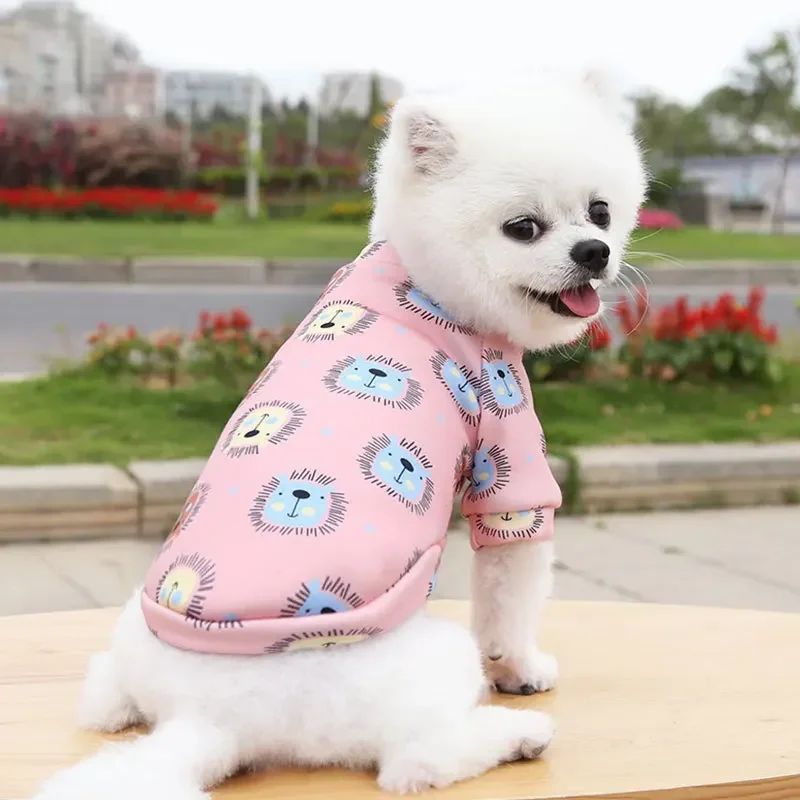 Casaco com capuz para cães pequenos, roupas quentes de inverno para animais de estimação para Bulldog Chihuahua Shih Tzu Moletom para Cães e Gatos