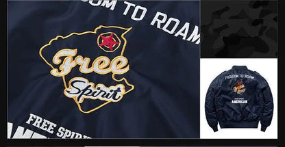 Winter Hip Hop Thick Warm Jacket Men High Quality Military Motorcycle Ma-1 Aviator Pilot Coats Male Baseball Bomber Jacket