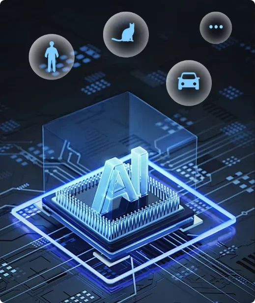 DIFANG 20MP 4 Screens WiFi Security Camera Outdoor 5X  Zoom Quad Lens Auto Tracking Waterproof Night Vision CCTV Cameras