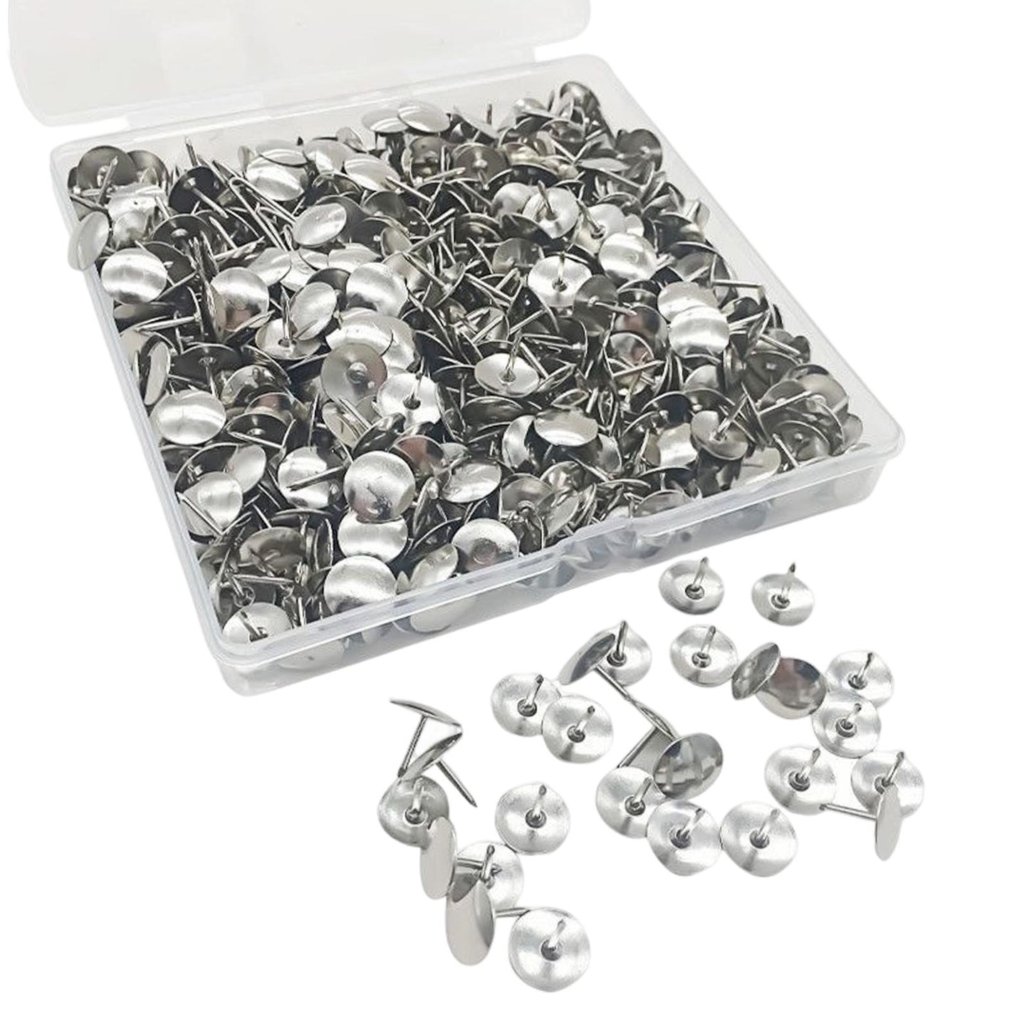 600Pcs Metal Push Pins Travel Marker Office Pictures Home School Marking Notice Pushpins Decor Thumbtacks for Bulletinboard