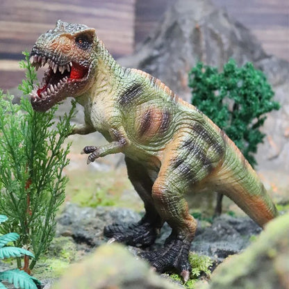 Estatueta Indominus Rex Estátua Tiranossauro Rex Boneco de Ação Dinossauro Escultura Decoração de Sala Acessórios de Mesa
