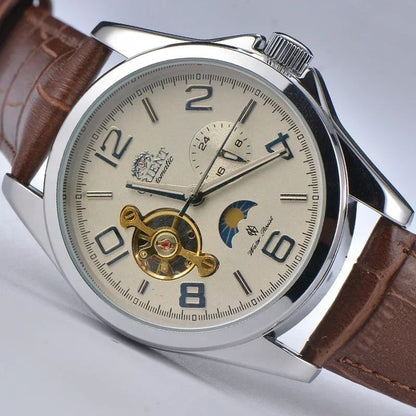 Orient Watches Alta Qualidade AAA Relógio Novo Top Relógio Masculino Luxo Multi-Funções Todo em Aço Automático Mecânico Turbilhão